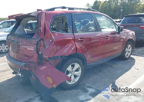 2016 Subaru Forester 2.5I Limited from USA, damaged, VIN JF2SJARC2GH473260